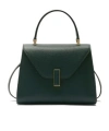 Valextra Iside Top Handle Mini Bag In Green