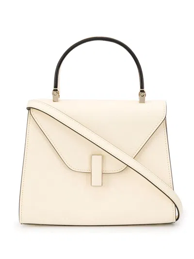 Valextra Iside Tote Bag In Neutral