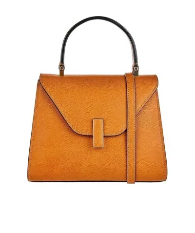 Valextra Iside Tote Bag In Orange