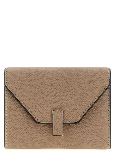Valextra 'iside Trifold' Wallet In Neutral