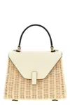 Valextra Iside Vimini Mini Handbag In Sand
