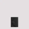Valextra Iside Calf Leather Wallet In Black