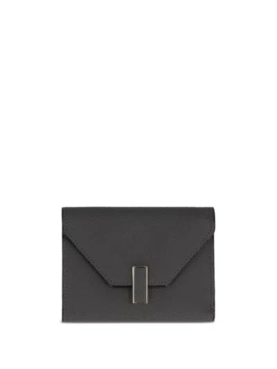 Valextra Iside Wallet In Grey