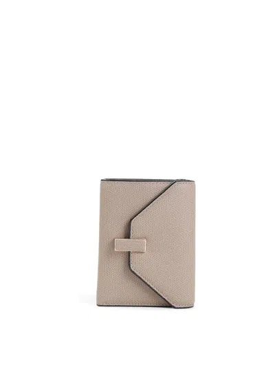 Valextra Iside Wallet In Sand
