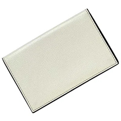 Pre-owned Valextra Leather Business Card Case ()