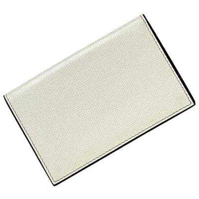 Pre-owned Valextra Leather Business Card Case ()