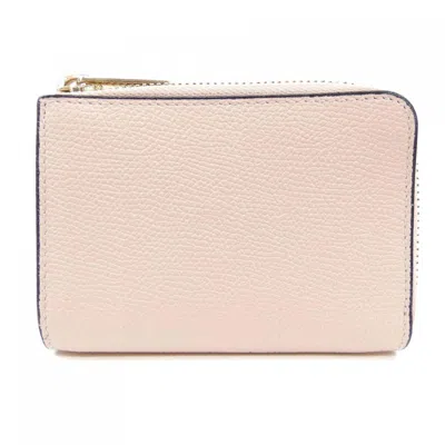 Pre-owned Valextra Leather Coin Purse/coin Case ()
