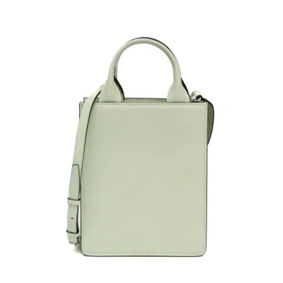 Pre-owned Valextra Leather Handbag () In Green