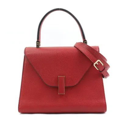 Pre-owned Valextra Leather Handbag Shoulder Bag () In Multi