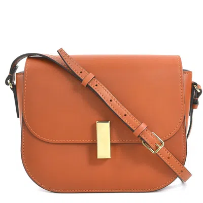 Pre-owned Valextra Leather Shoulder Bag () In Brown