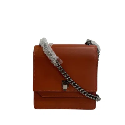 Pre-owned Valextra Leather Shoulder Bag () In Brown