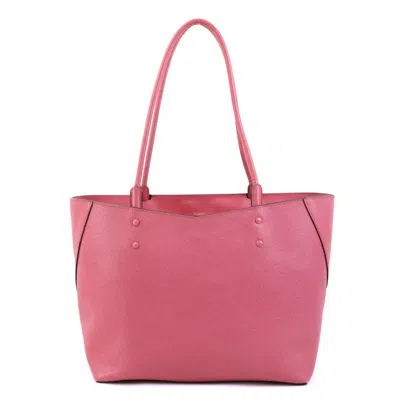 Pre-owned Valextra Leather Shoulder Bag () In Pink