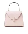 Valextra Folded Structure Shoulder Bag In Pink