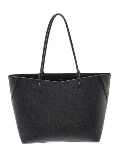 Pre-owned Valextra Leather Tote In Blue