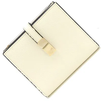 Pre-owned Valextra Leather Wallet (bi-fold) () In Multi