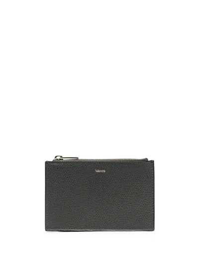 Valextra Logo-print Cardholder In Grau