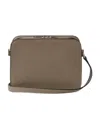 Valextra Logo Shoulder Bag In Brown