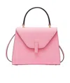 Valextra Logo Shoulder Bag In Pink