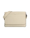 Valextra Man Cross-body Bag Ivory Size - Calfskin In White