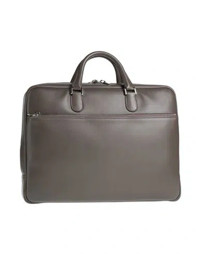 Valextra Man Handbag Lead Size - Leather