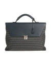 Shop Valextra Man Handbag Navy Size - Nylon, Polyester, Kevlar, Calfskin