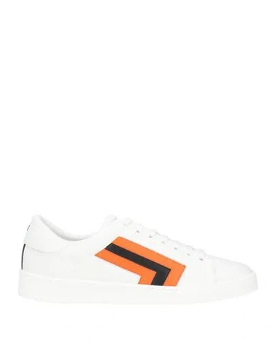 Valextra Man Sneakers White Size 9 Leather