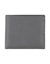 Valextra Man Wallet Lead Size - Calfskin In Grey