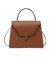 Valextra Medium Iside Flip Shoulder Bag In Brown