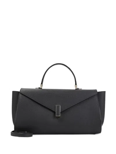 Valextra Medium Iside Tote Bag In Black