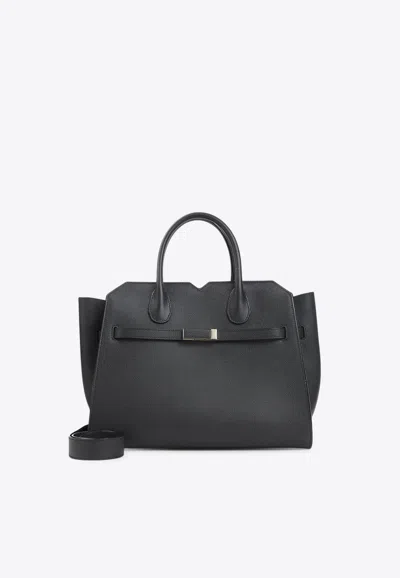 VALEXTRA MEDIUM MILANO TOP HANDLE BAG