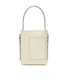 Valextra Medium Soft Bucket Leather Bag In Nude