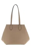 Valextra Medium Vivi Shopping Bag In Sand