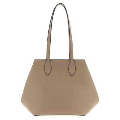 Valextra Medium Vivi Shopping Bag In Brown