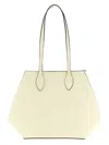 Valextra Medium Vivi Shopping Bag In White