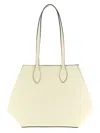 Valextra Medium Vivi Shopping Bag In White