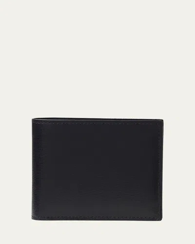Valextra Men's Leather V-cut Bifold Wallet