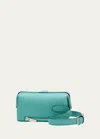 Valextra Men's Tric Trac Crossbody Bag In Bcn Blu Oceano