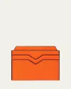 Valextra Men's V-slot Leather Card Case