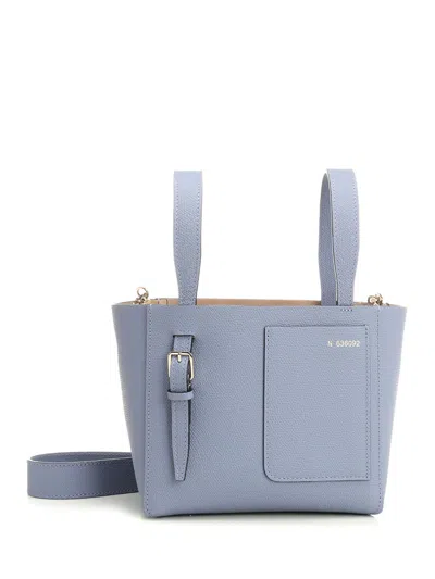 Valextra Micro Bucket Shoulder Bag Handbags Light Blue