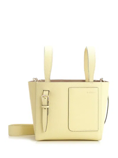 Valextra Micro Bucket Shoulder Bag Handbags Yellow