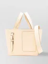 Valextra Micro Bucket Tote Bag With Adjustable Handles In Yellow