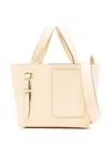 Valextra Micro Bucket Tote Bag With Adjustable Handles In Yellow