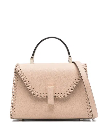 Valextra Micro Iside Cross Body Bag In Braun