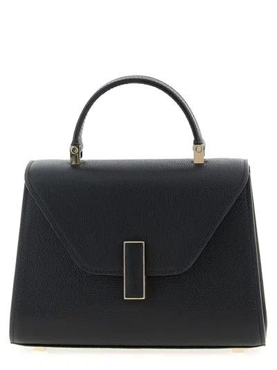 Valextra Micro Iside Crossbody Bag In Black