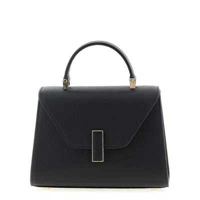 Valextra Micro Iside Crossbody Bag In Black