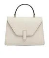 Valextra Micro Iside Crossbody Bag In White