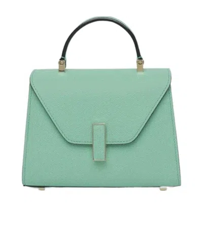 Valextra Small Iside Tote Bag In Green