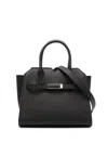 Valextra Women's Milano Mini Handbag In Black