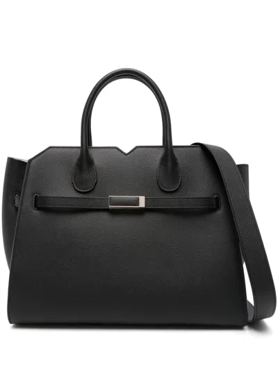Valextra Milano Medium In Black