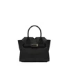 Valextra Milano Mini Handbag In Black